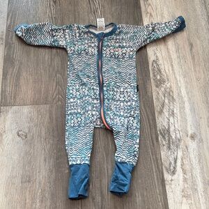 Bonds Blue Patterned Kids One Piece